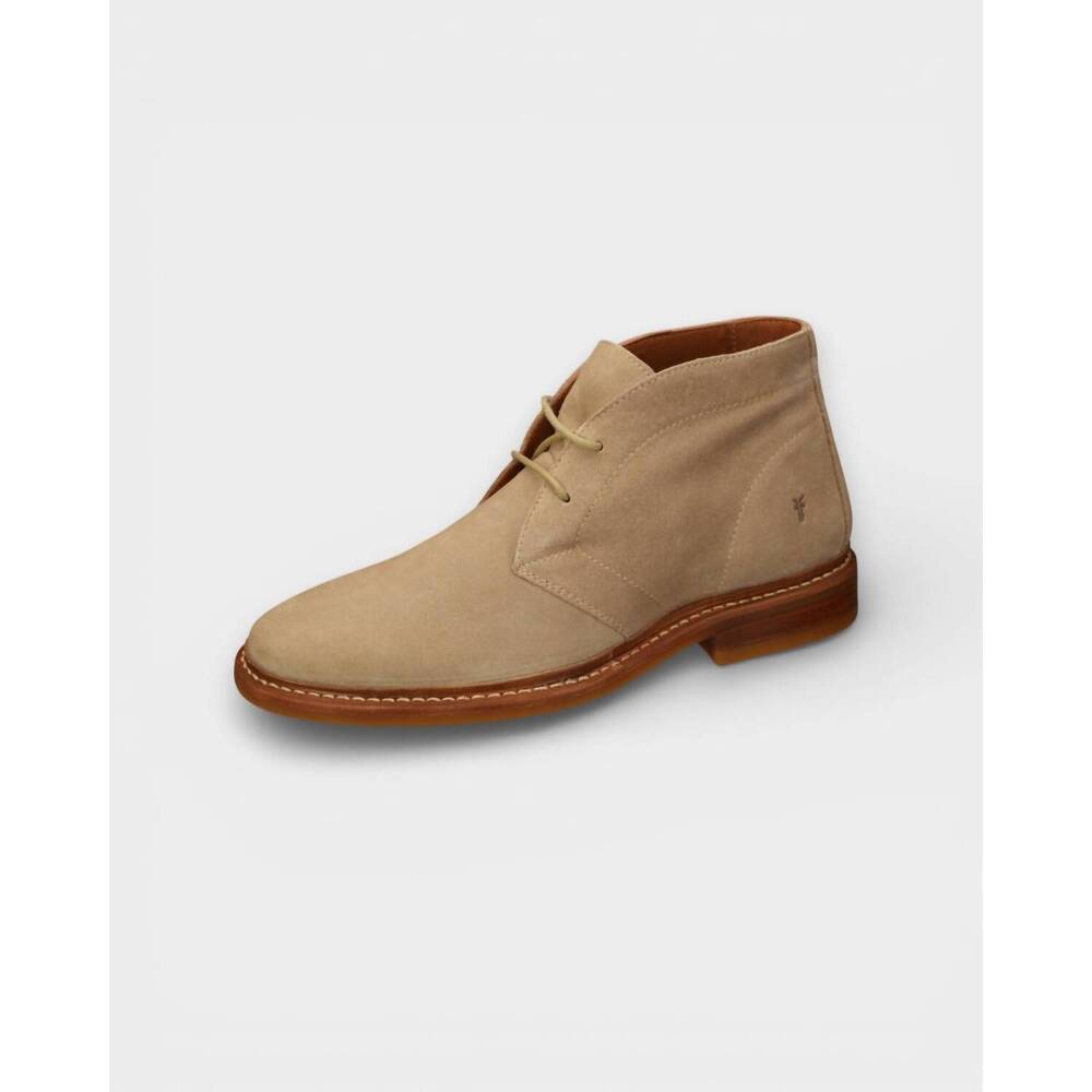 NEW FRYE men's paul chukka boot in mushroom